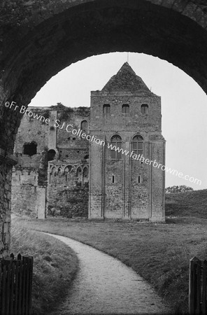 CASTLE RISING FROM GATE HOUSE